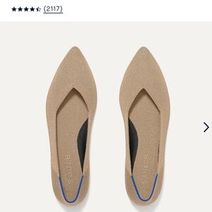 Like New in Box - Rothy's - The Point II (khaki)